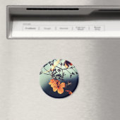 Blume Herbst Magnet (In Situ (Geschirrspüler))