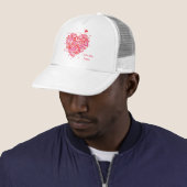 Blume Herz 1 Hat Truckerkappe (Beispiel)