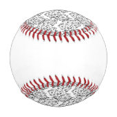 Blume Herz Baseball, Blume, Wildblumen botanisch Baseball (Rückseite)
