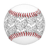 Blume Herz Baseball, Blume, Wildblumen botanisch Baseball (Vorderseite)