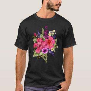 Blume Herz Bouquet Grafische T-Shirts & Coole Desi