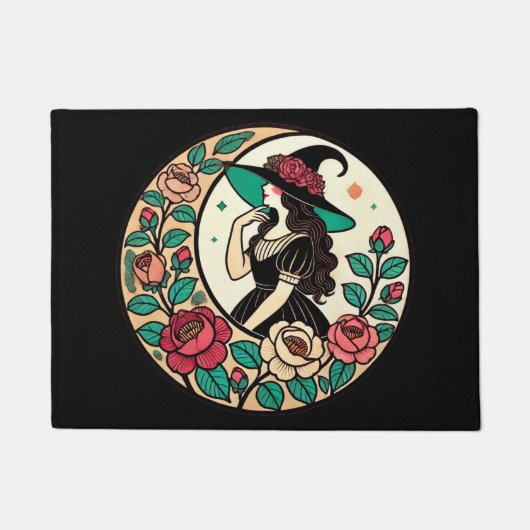 Blume Hexe Fußmatte (Vorderseite)