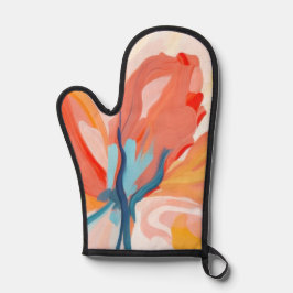 Blume Hintergrund abstrakte Malerei Ofenhandschuh
