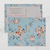 Blume hinzufügen - Postkarte / UAWG / Einladungen (Vorne/Hinten)