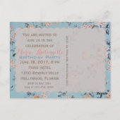 Blume hinzufügen - Postkarte / UAWG / Einladungen (Rückseite)