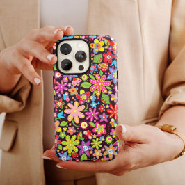 Blume Hippie iPhone | 60er Hippie iPhone Case-Mate Hülle