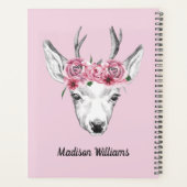Blume Hirsch | Name hinzufügen Planer (Rückseite)