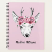Blume Hirsch | Name hinzufügen Planer (Vorderseite)