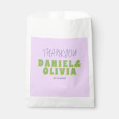 Blume Hochzeit Geschenktütchen (Vorderseite)