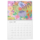 Blume Hochzeit Kalender (Jan 2027)