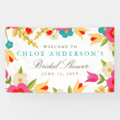 Blume Hochzeit oder Party Banner (Horizontal)