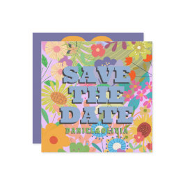 Blume Hochzeit Save The Date