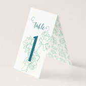 Blume Hochzeit von Roten (Rückseite)