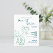 Blume Hochzeit von Roten (Stehend Vorderseite)