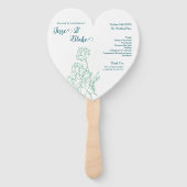 Blume Hochzeit von Roten Fächer (Vorderseite)