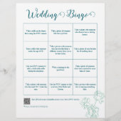 Blume Hochzeit von Roten Flyer (Vorne)