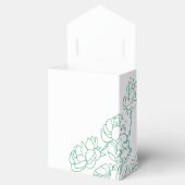 Blume Hochzeit von Roten  Geschenkschachtel (Geöffnet)