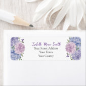 Blume Hochzeit von Watercolor Blue & Lilac Hydrang (Insitu)