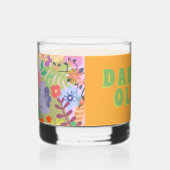 Blume Hochzeit Whiskyglas (Links)