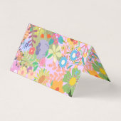 Blume Hochzeiten Tischnummern (Rückseite)