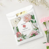 Blume Hochzeiten von Watercolor Pink White Peonies Geschenktütchen (Versiegelt)