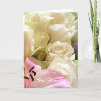 Blume Hochzeitseinladung Einladung