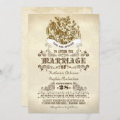 Blume Hochzeitsfeier Einladung (Vorne/Hinten)