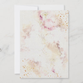 Blume Hochzeitsfeiern Einladung zum Aquarellpapier