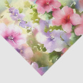 Blume-Hollyhock (D) Seidenpapier (Ausschnitt)