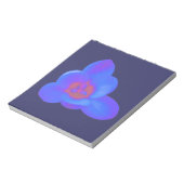 Blume: Hot und Cold Notepad Notizblock (Rotiert)
