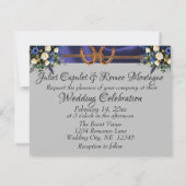 Blume & Hufeisen, Blauer Schleifen (Rückseite)