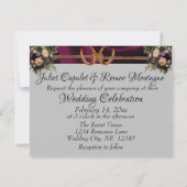 Blume & Hufeisen, Lila Hochzeit (Rückseite)