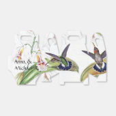 Blume Hummingbird Birds Wildlife Favor Box Geschenkschachtel (Ungefaltet)