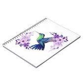 Blume Hummingbird Journal Notizblock (Linke Seite)