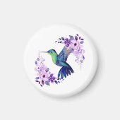 Blume Hummingbird Magnet (Vorne)