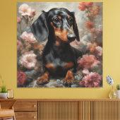 Blume Hunde Zuchtportraits 10 Leinwanddruck (Insitu (Wohnzimmer))