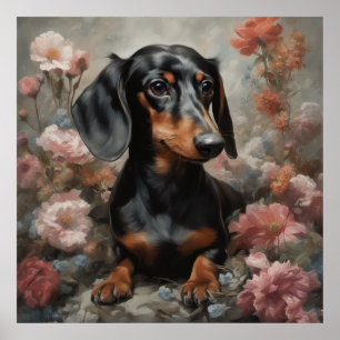 Blume Hunde Zuchtportraits 10 Poster