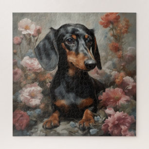 Blume Hunde Zuchtportraits 10 Puzzle