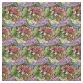 Blume Hydrangea Blauer Rosa Niedliches Muster Vorl Stoff (Muster)