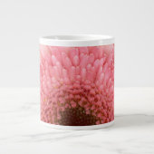 Blume - I LIEBE Rosa Jumbo-Tasse (Vorderseite)