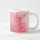 Blume - I LIEBE Rosa Jumbo-Tasse (Rechts)