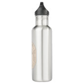 Blume I Liebe Sie - Valentine Edelstahlflasche (Rechts)