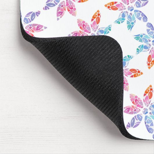 Blume Icon Mouse Pad Mousepad (Ecke)