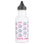 Blume Icon Water Flasche Edelstahlflasche (Links)