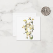 Blume-Identifizierungskarte Mitteilungskarte (Vorderseite/Rückseite Beispiel)