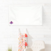 Blume Illustration Design Vinyl Banner (Insitu)