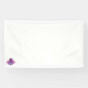 Blume Illustration Design Vinyl Banner