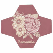 Blume Illustration individuelle Name Fußball (Flach)