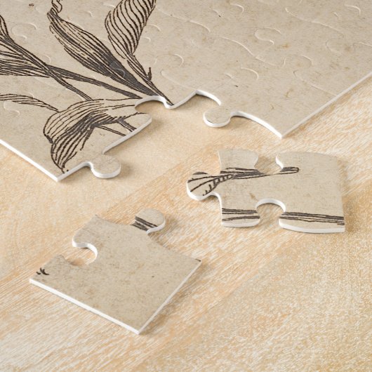 Blume Illustration Puzzle (Seite)