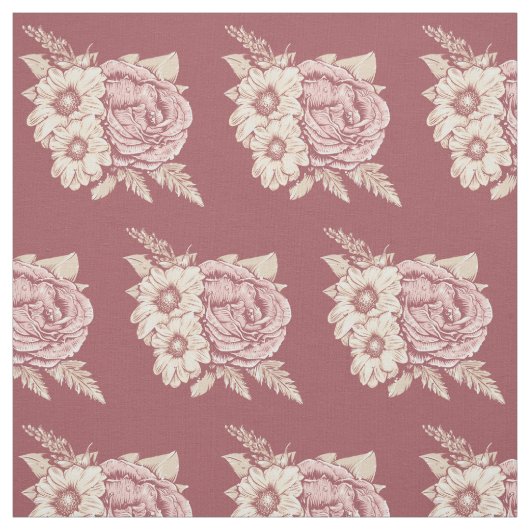 Blume Illustration Stoff (Muster)